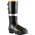 Tingley Rubber Tingley MB816B Metatarsal Steel Toe Boots, Black Steel Midsole, Size 7 MB816B.07